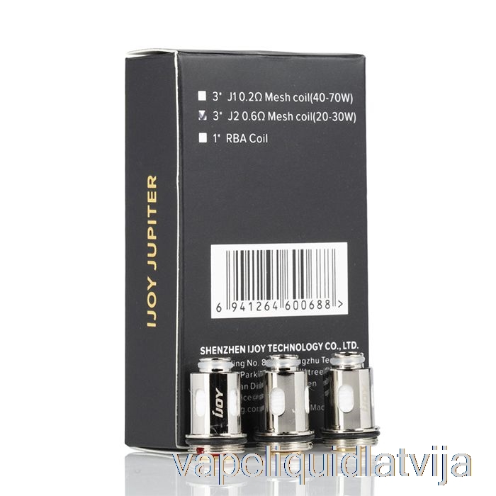 Ijoy Jupiter Rezerves Spoles 0,6ohm Spoles Vape šķidrums